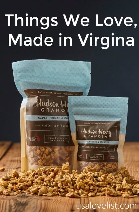 10 Things We Love Made in Virginia USA Love List