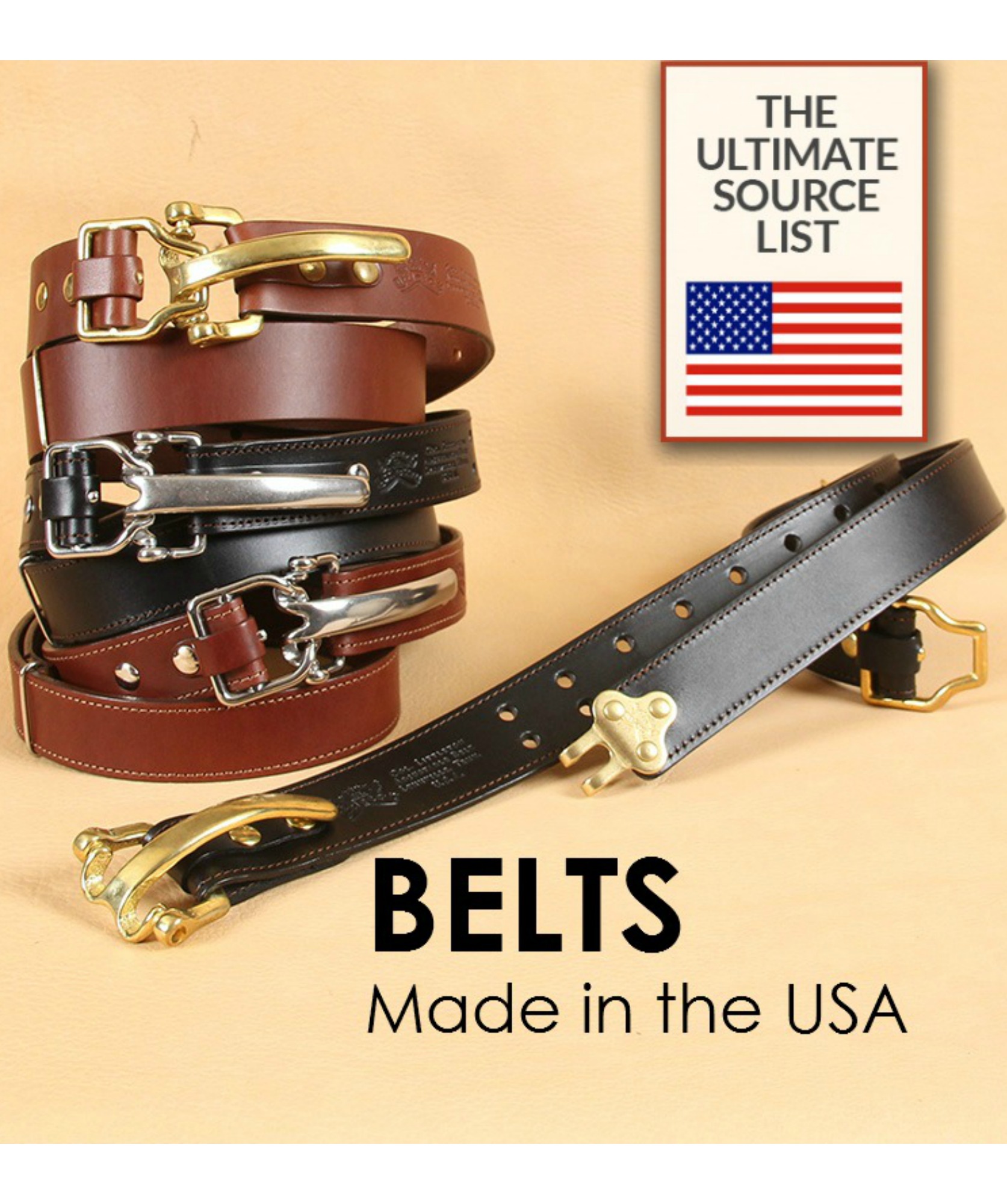 belts made for belt buckles