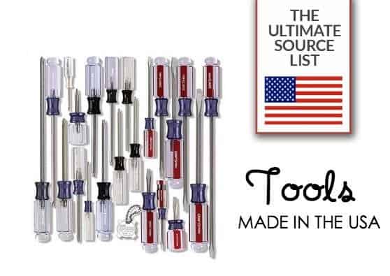 American Made Tools A USA Love List Source Guide