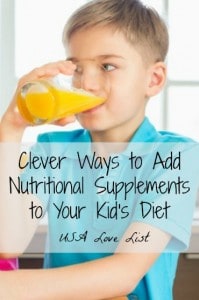 Four Clever Ways to Add Nutritional Supplements to Your Children's ...