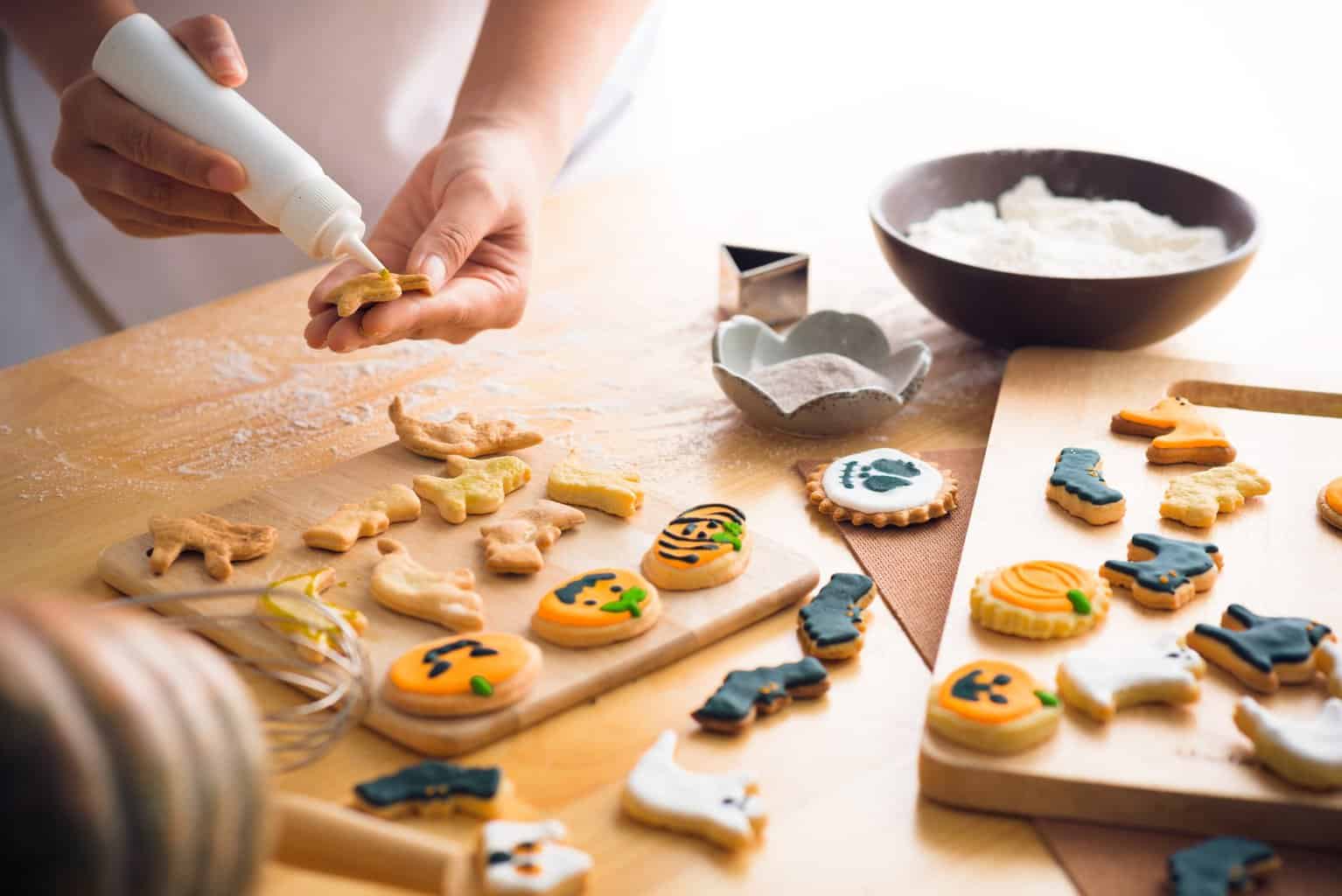 Halloween Sugar Cookies with American Made Baking Supplies -USA Love List