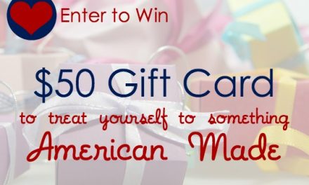 Giveaway: $50 Nordstrom Gift Card – Treat Yourself to Something American Made