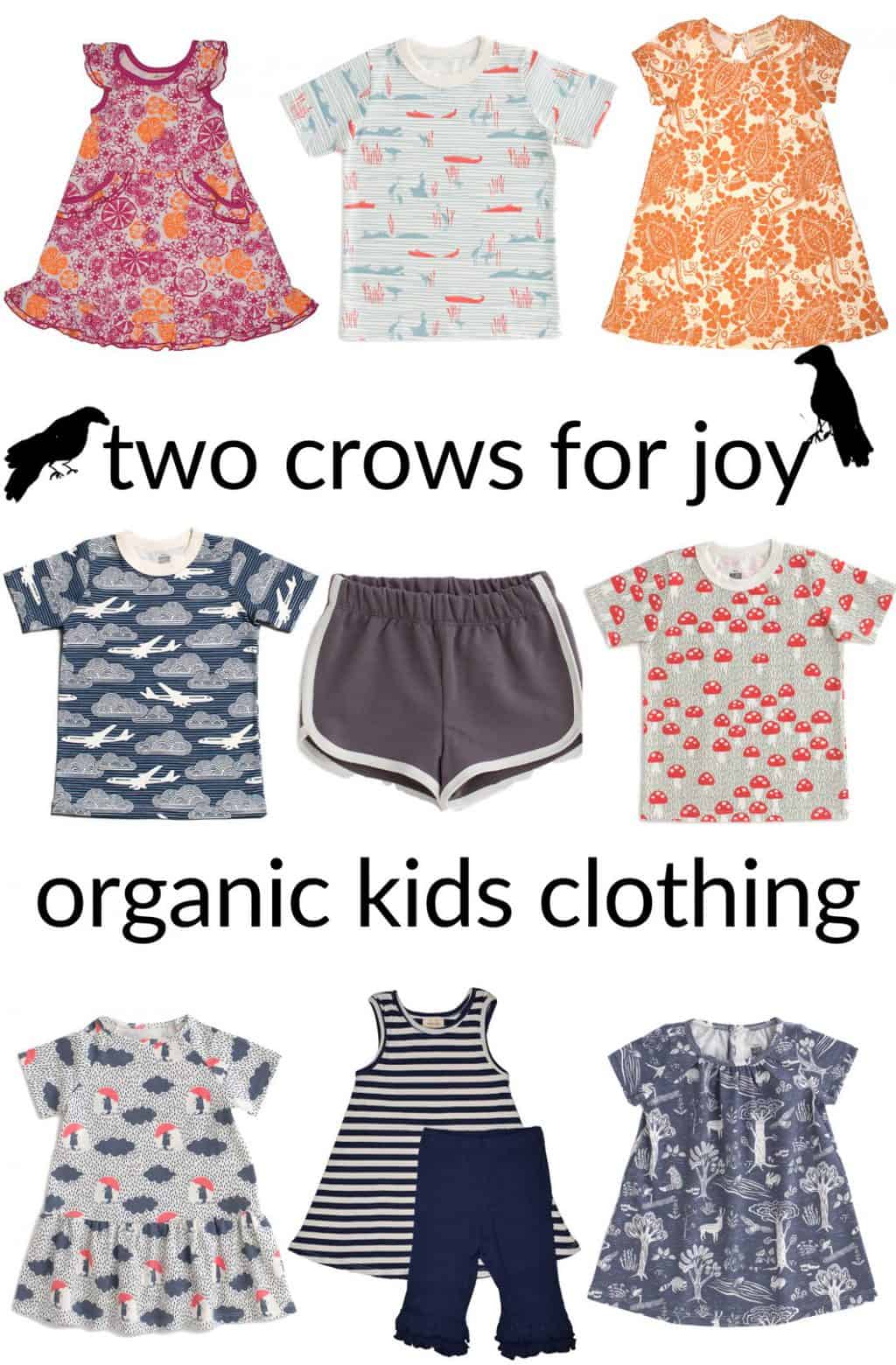 Organic kids clothes store wholesale