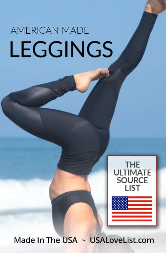 American Made Leggings: The Ultimate Source List • USA Love List