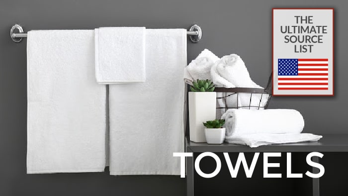 New Set of Two Organic Hand Towels Made in USA – MadeinUSAForever