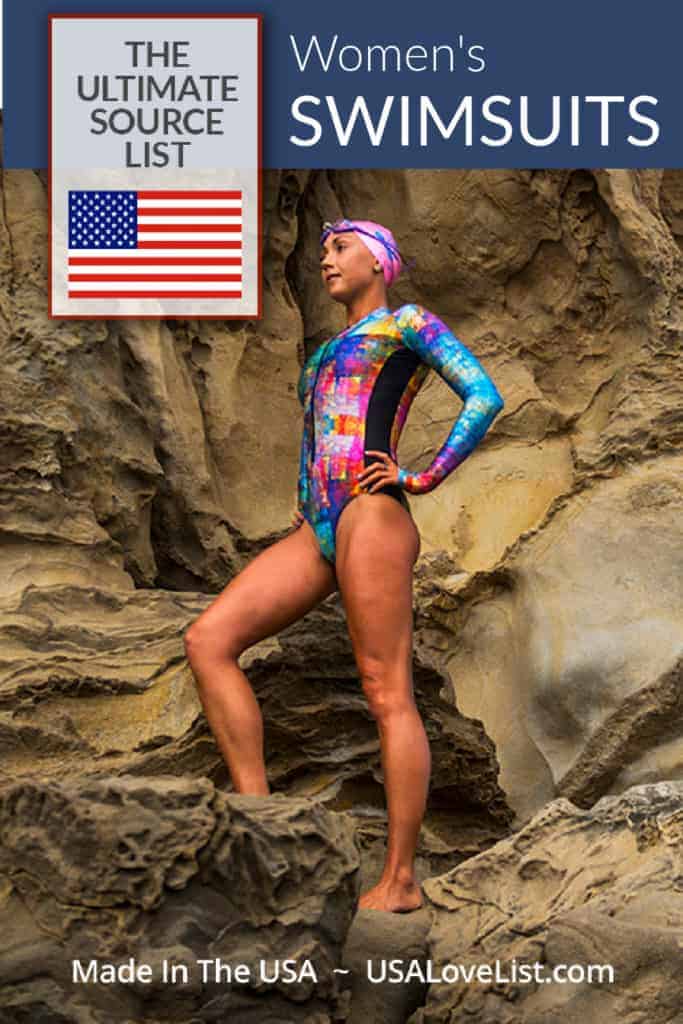 American Made Swimsuits for Women: A USA Love List Source Guide