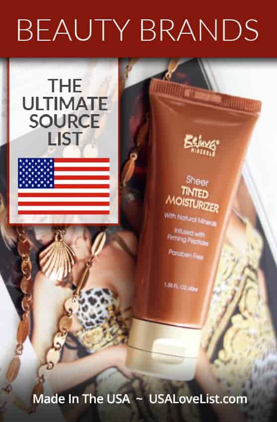 Made in USA Beauty Products: The Guide • USA Love List
