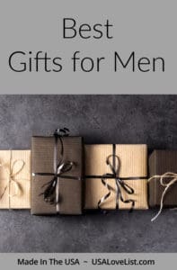 Best Gifts for Men: All American Made • USA Love List