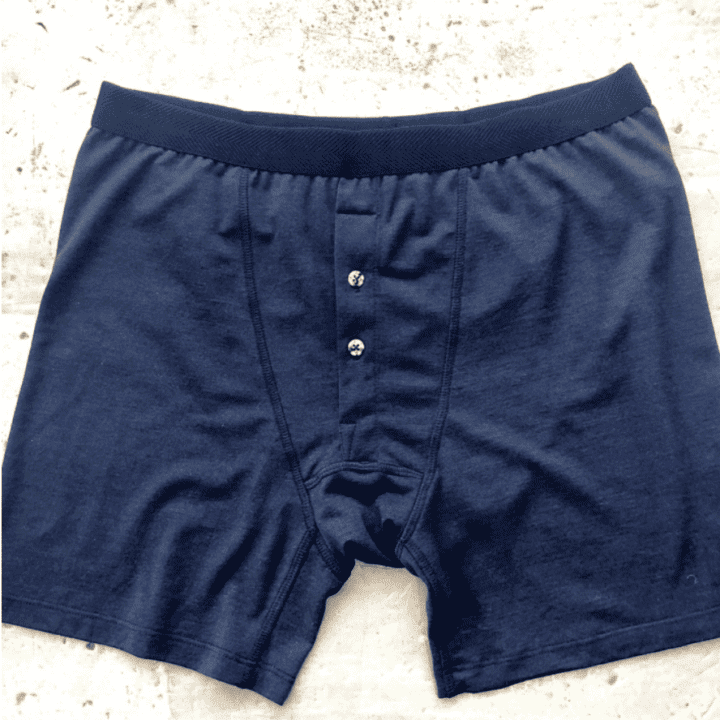 Mens Grey Knit Trunk Made in USA underwear – Blade + Blue