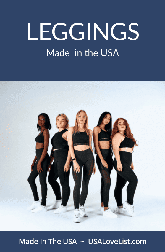 leggings made in USA pin