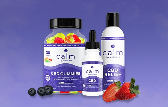 Calm by Wellness products, made in the USA