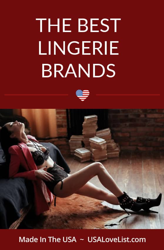 WOMAN IN MADE IN USA LINGERIE